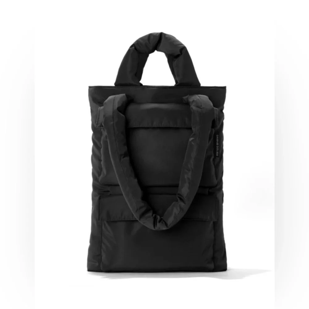 Dagne Dover Jemi quilted tote bag- NWOT black